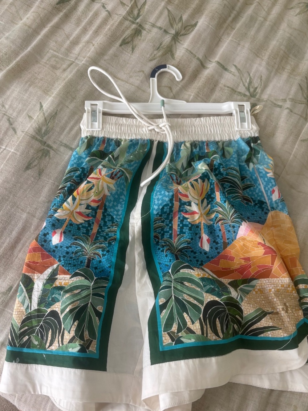 Farm Rio mosaic shorts